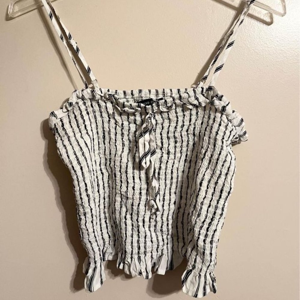 Striped Ruched Tanktop